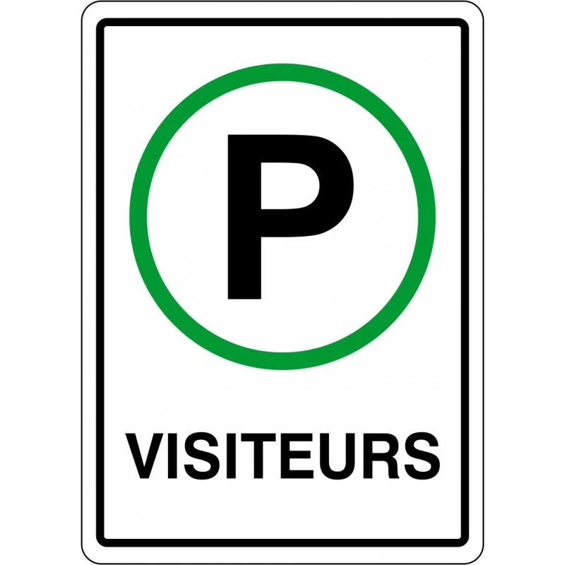 Affiche de stationnement