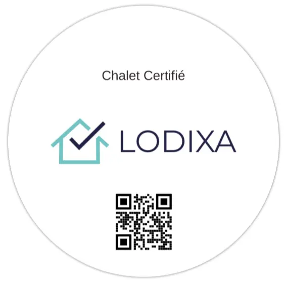 Autocollant Chalet certifié (4 pouces)
