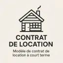 Contrat de Location Court Terme Chalet - Modèle QC