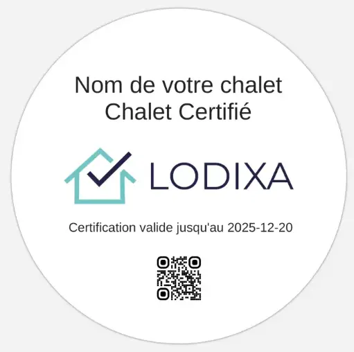 Autocollant de certification pour fenêtre (8 pouces)
